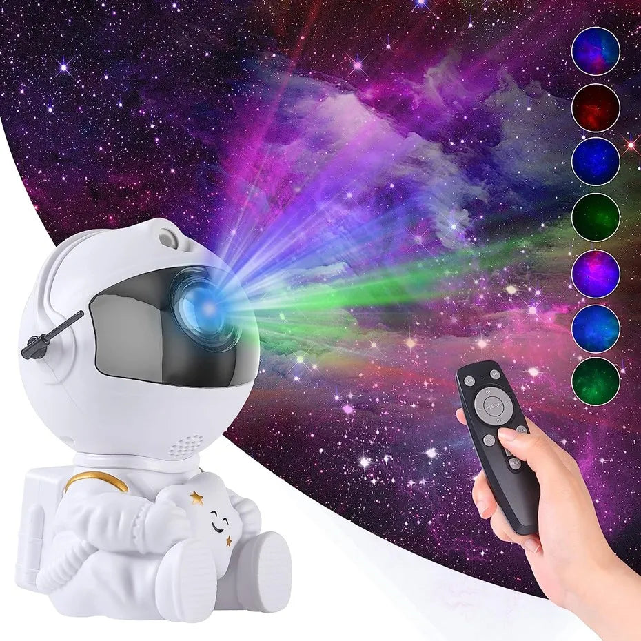 Astronaut Galaxy Star Projector Night Light - Serene Nest