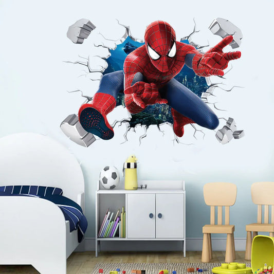 Marvel Heroes Wall Stickers: Kids Room Decor & Fun - Serene Nest